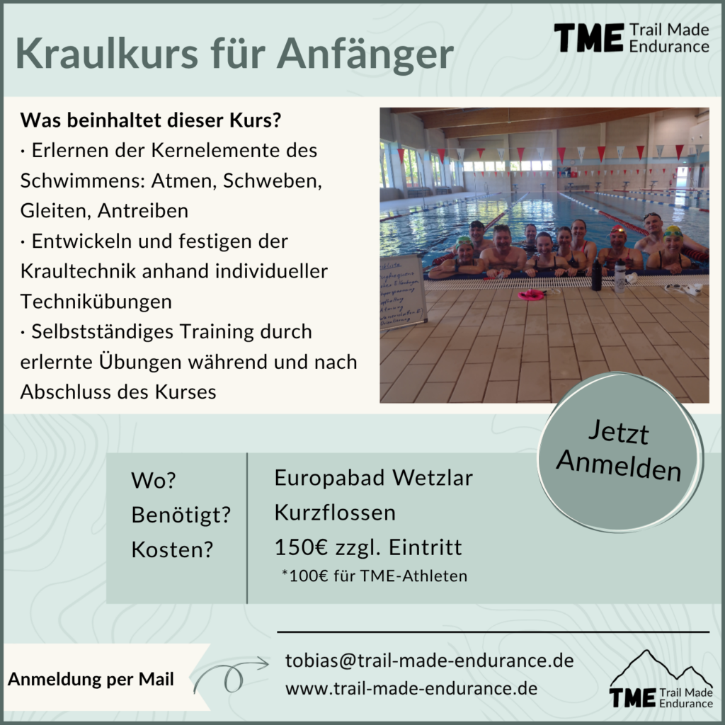 Kraulkurse für Anfänger 2026 und 2027 1