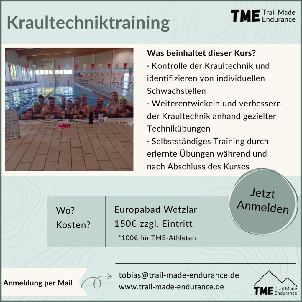Kraultechniktraining 2026 und 2027 1